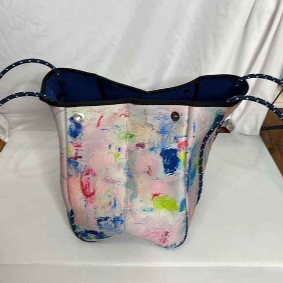Parker & Hyde Jenn Thatcher Watercolor Modern Art Neoprene - Picture 9 of 9